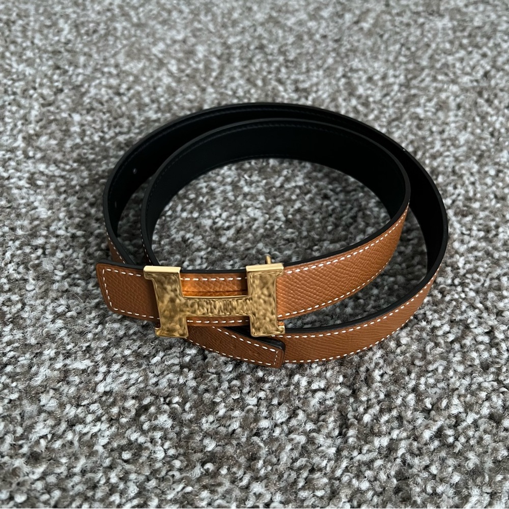 Hermes Mini Constance Martelee belt